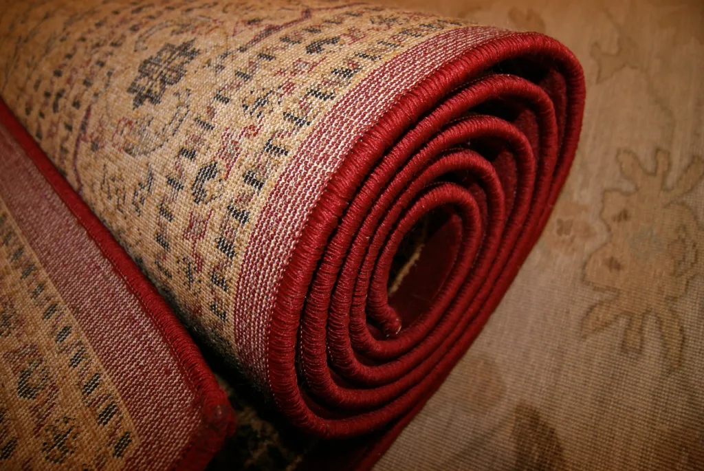 Store Rugs and Carpet with Care